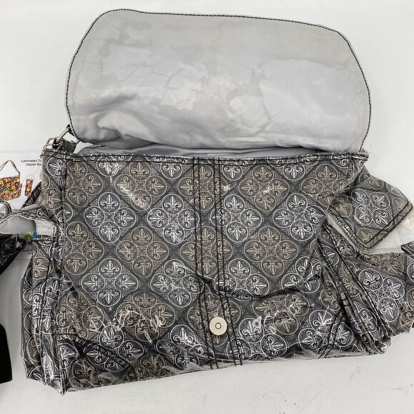 Kalencom Black & White Magnetic Closure Baby Tote | Large Size - Picture 3 of 7